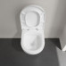 Комплект унитаз подвесной Villeroy & Boch Architectura с сиденьем SoftClose альпийский белый 4694HR01