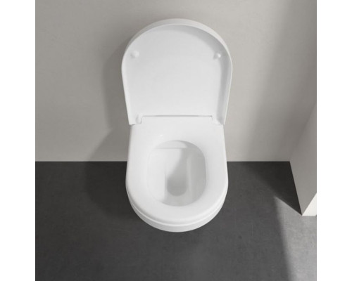 Комплект унитаз подвесной Villeroy & Boch Architectura с сиденьем SoftClose альпийский белый 4694HR01