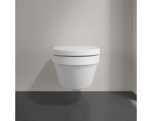 Комплект унитаз подвесной Villeroy & Boch Architectura с сиденьем SoftClose альпийский белый 4694HR01