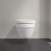 Комплект унитаз подвесной Villeroy & Boch Architectura с сиденьем SoftClose альпийский белый 4694HR01