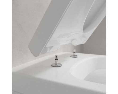 Комплект унитаз подвесной Villeroy & Boch Architectura с сиденьем SoftClose альпийский белый 4694HR01