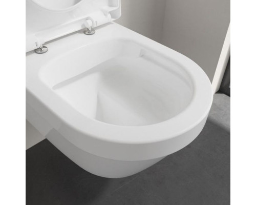 Комплект унитаз подвесной Villeroy & Boch Architectura с сиденьем SoftClose альпийский белый 4694HR01