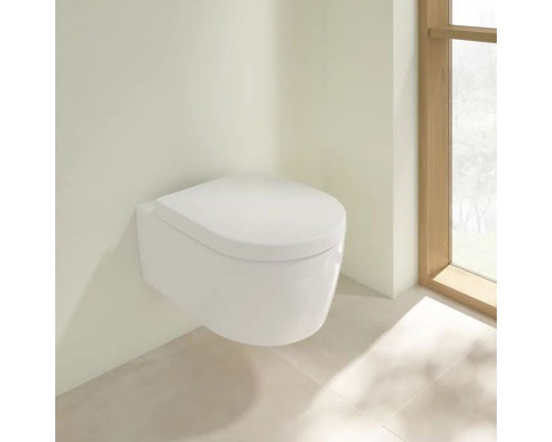 Комплект унитаз подвесной Villeroy & Boch Avento DirectFlush с сиденьем SoftClose 5656HR01