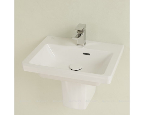 Раковина компактная Villeroy & Boch Subway 3.0 500x400x145 мм 43705001