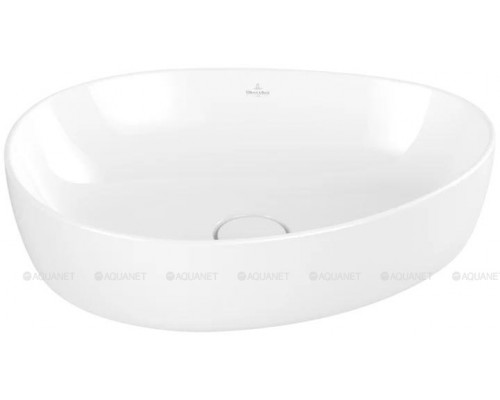 Раковина накладная Villeroy & Boch Antao 510x400x146 мм Альпийский белый 4A7351R1