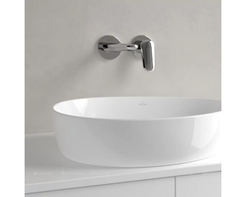 Раковина накладная Villeroy & Boch Antao 510x400x146 мм Альпийский белый 4A7351R1