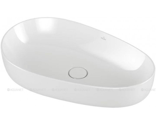 Раковина накладная Villeroy & Boch Antao 650x400x146 мм Альпийский белый 4A7465R1