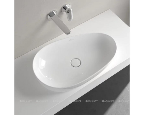 Раковина накладная Villeroy & Boch Antao 650x400x146 мм Альпийский белый 4A7465R1