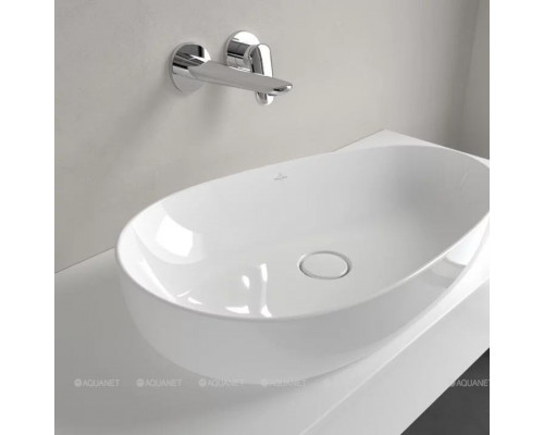Раковина накладная Villeroy & Boch Antao 650x400x146 мм Альпийский белый 4A7465R1