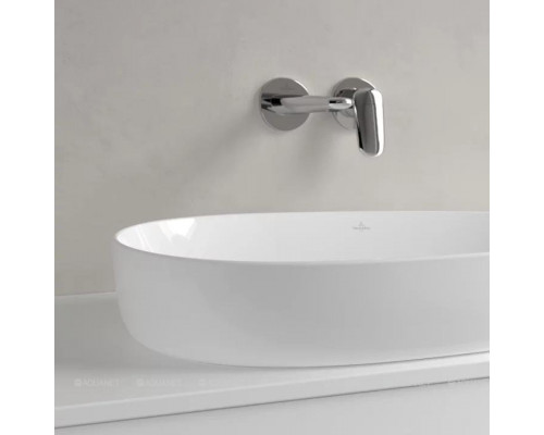 Раковина накладная Villeroy & Boch Antao 650x400x146 мм Альпийский белый 4A7465R1