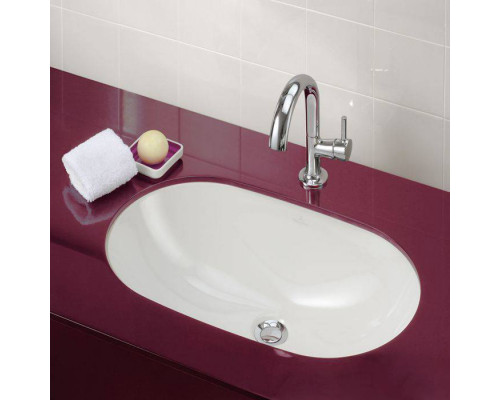 Раковина встраиваемая под столешницу Villeroy & Boch O.novo 60x35 см альпийский белый 41626001