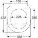 Сиденье для унитаза Villeroy & Boch Avento SlimSeat SoftClosing 9M87S101