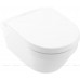 Унитаз подвесной Villeroy & Boch Architectura 370x530 мм с сиденьем 4694HR01
