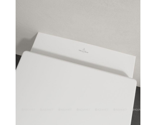 Унитаз подвесной Villeroy & Boch Architectura 370x530 мм с сиденьем 4694HR01