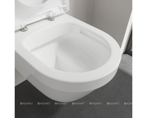 Унитаз подвесной Villeroy & Boch Architectura 370x530 мм с сиденьем 4694HR01