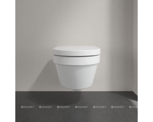 Унитаз подвесной Villeroy & Boch Architectura 370x530 мм с сиденьем 4694HR01