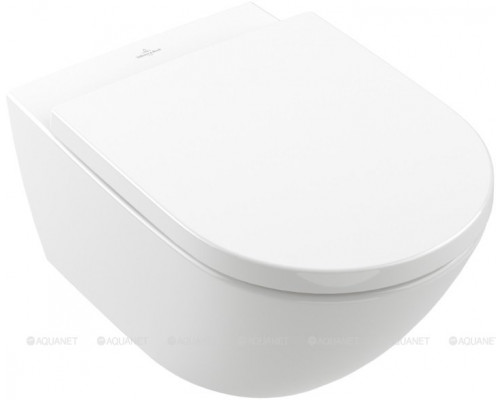 Унитаз подвесной Villeroy & Boch Subway 3.0 560x370 мм без сиденья 4670T001