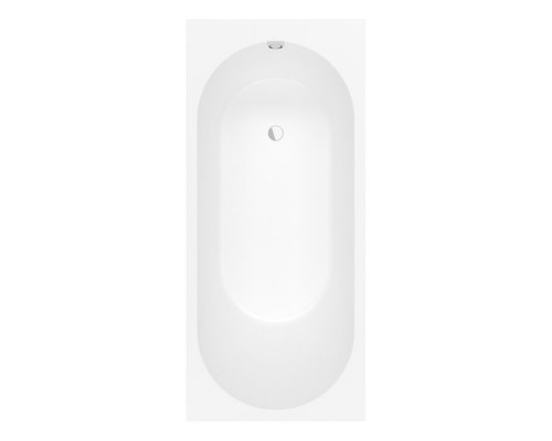 Ванна встраиваемая Villeroy & Boch Oberon 2.0 180x80 см Quaryl альпийский белый UBQ181OBR2DV-01