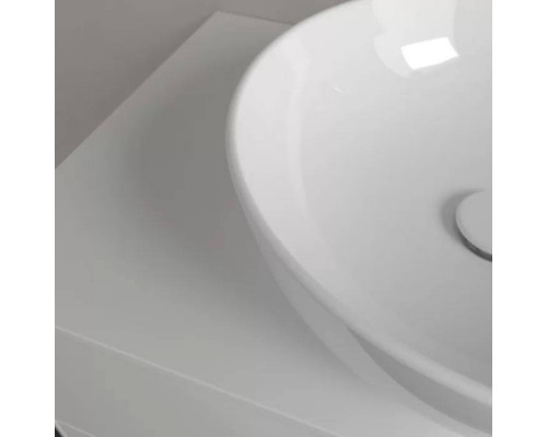Раковина накладная Villeroy & Boch Artis 43х43 см TitanCeram альпийский белый 41794301