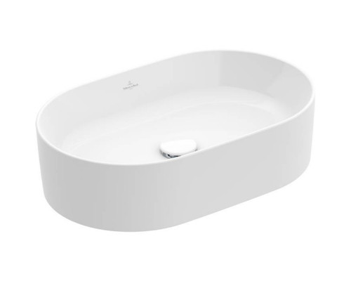 Раковина накладная Villeroy & Boch Collaro 560х360 мм с переливом 4A195601