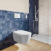Унитаз-биде подвесной Villeroy & Boch ViClean-I100 с сиденьем CeramicPlus V0E100R1