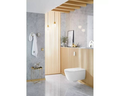Унитаз-биде подвесной Villeroy & Boch ViClean-I100 с сиденьем CeramicPlus V0E100R1
