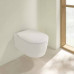 Унитаз подвесной Villeroy & Boch Avento безободковый с сиденьем SlimSeat микролифт 5656RS01
