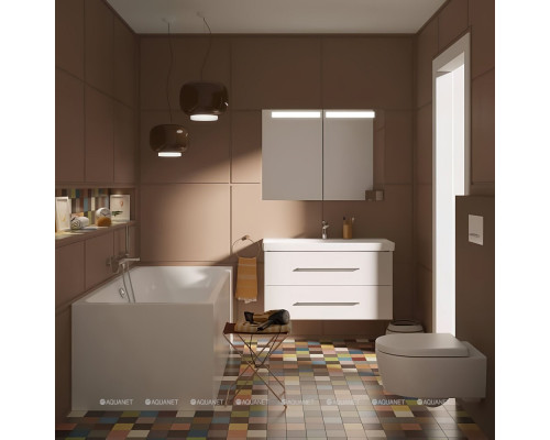 Ванна акриловая Villeroy & Boch Avento 1800x800 мм UBA180AVN2V-01
