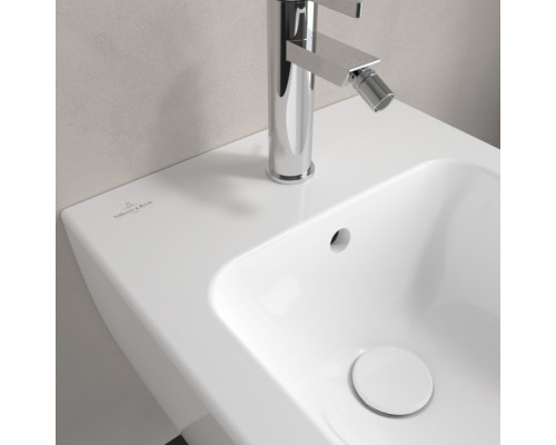 Биде подвесное Villeroy & Boch Subway 2.0 37.5х56х28.5 см CeramicPlus альпийский белый 441100R1