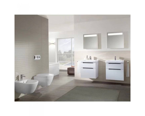 Биде подвесное Villeroy & Boch Subway 2.0 37.5x56.5x28 см альпийский белый 54000001