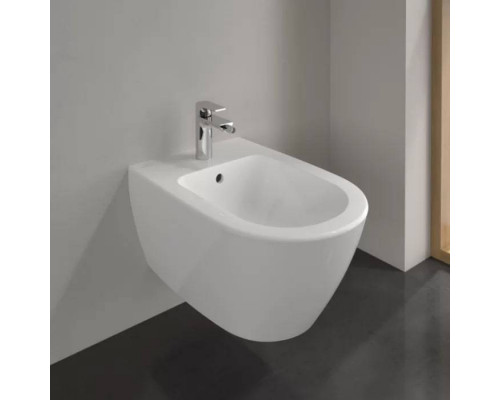 Биде подвесное Villeroy & Boch Subway 2.0 37.5x56.5x28 см альпийский белый 54000001