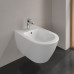 Биде подвесное Villeroy & Boch Subway 2.0 37х56.5х28 см CeramicPlus альпийский белый 540000R1