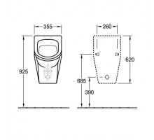 Писсуар Villeroy & Boch Architectura 55730001