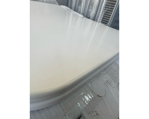 Сиденье для унитаза, Villeroy Boch, Verity Line, шг 375-560, цвет-альпийский белый ( Поврежденный)