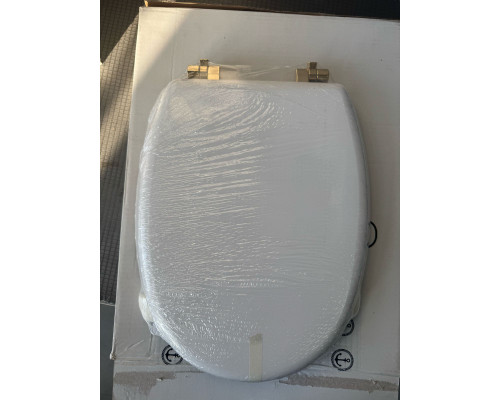 Сиденье для унитаза, Villeroy Boch, Verity Line, шг 375-560, цвет-альпийский белый ( Поврежденный)