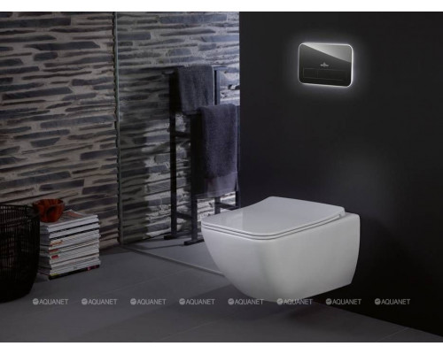 Унитаз подвесной Villeroy & Boch Venticello 375x560 мм с сиденьем 4611RL01