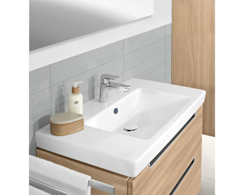 Донный клапан для раковины Villeroy & Boch ViConnect нажимной с керамической крышкой 8L033401