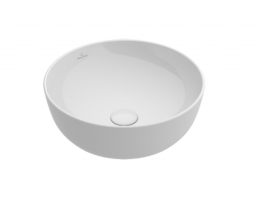 Раковина накладная Villeroy & Boch Artis 430х430х125 мм альпийский белый 41794301
