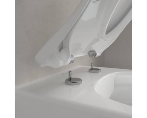 Сиденье для унитаза Villeroy & Boch Avento Slim с микролифтом 9M87S101
