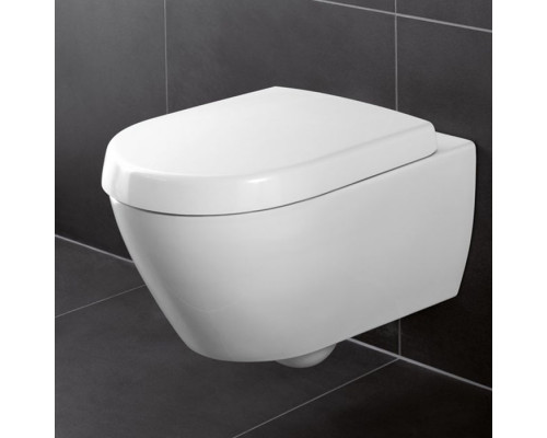 Сиденье для унитаза Villeroy & Boch Subway 2.0 с микролифтом белый 9M68S101