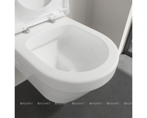 Унитаз подвесной Villeroy & Boch Architectura 370x530 мм с сиденьем 5684HR01