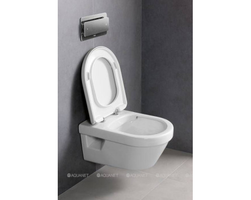 Унитаз подвесной Villeroy & Boch Architectura 370x530 мм с сиденьем 5684HR01