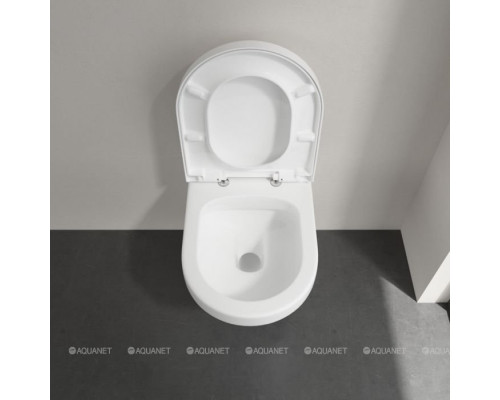 Унитаз подвесной Villeroy & Boch Architectura 370x530 мм с сиденьем 5684HR01