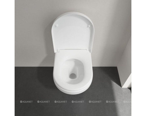 Унитаз подвесной Villeroy & Boch Architectura 370x530 мм с сиденьем 5684HR01
