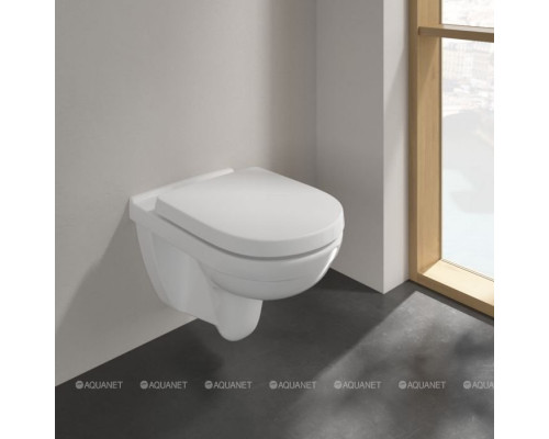 Унитаз подвесной Villeroy & Boch O.novo 360x560 мм DirectFlush с сиденьем 5660HR01
