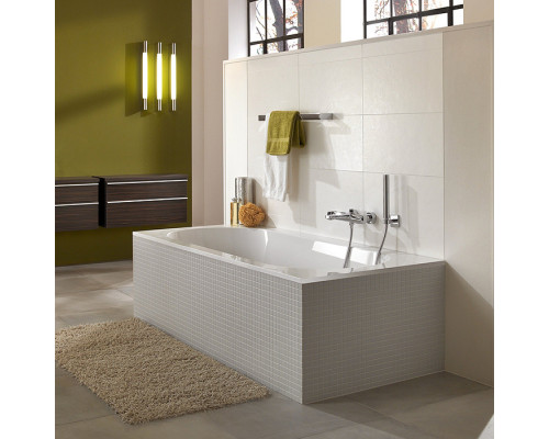 Ванна встраиваемая прямоугольная Villeroy & Boch Oberon 180x80x47 см Quaryl с ножками белый UBQ180OBE2V-01