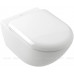 Унитаз подвесной Villeroy & Boch Antao 370x560 мм CeramicPlus Альпийский белый 4674T0R1