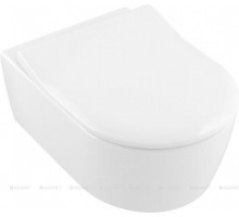 Унитаз подвесной Villeroy & Boch Avento 370x530 мм с сиденьем 5656 RS 01