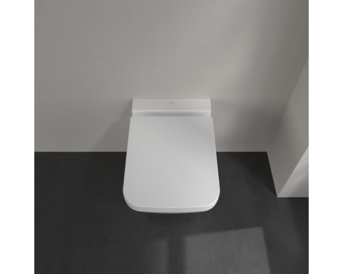 Унитаз подвесной Villeroy & Boch Finion 37.5x56x35 см CeramicPlus альпийский белый 4664R0R1