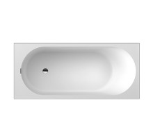 Ванна встраиваемая прямоугольная Villeroy & Boch Oberon 170x75x45 см Quaryl с ножками белый UBQ170OBE2V-01
